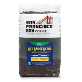 San Francisco Bay Bay Bridge Decaf 2lb bag shows smooth, balanced flavor for mornings