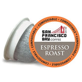 San Francisco Bay Espresso Roast pods for a rich morning brew