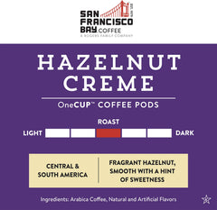 San Francisco Bay K-Cup compatibility symbol shows easy brewing.