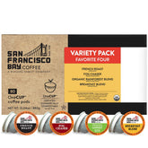 San Francisco Bay Original Variety Pod Closeup, premium flavors for daily ritual