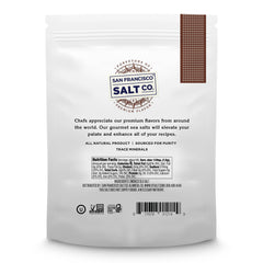 San Francisco Salt Company Alderwood smoke technique delivers subtle campfire aroma.