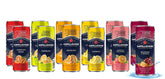 San Pellegrino Aranciata can with bright orange hue and lively bubbles, refreshing citrus flavor