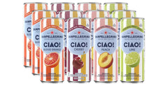San Pellegrino Ciao lime can for crisp citrus refreshment and daily hydration