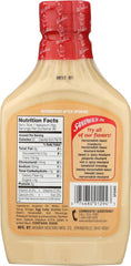 Sandwich Pal Smoky Horseradish Sauce label highlights smoky, tangy flavor