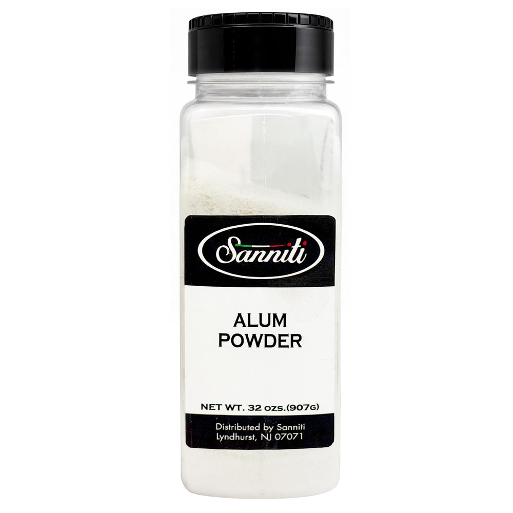 Sanniti alum powder 32oz bottle for crisp, firm pickled produce