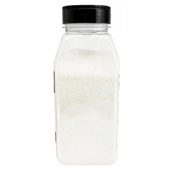 Sanniti alum powder being poured into brine for consistent texture