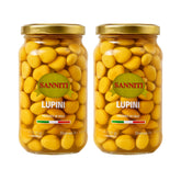 Sanniti Lupini beans jar — ready-to-eat, protein-packed snack.