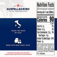 Close-up of Sanpellegrino Ciliegia Limone bubbles and crisp effervescence