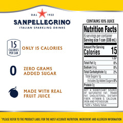 Pouring Sanpellegrino Lemonade into a glass reveals a bright, refreshing tart-sweet profile.