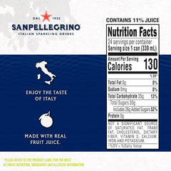 Sanpellegrino Pompelmo can stack highlighting 24-pack for gatherings.