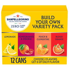 Sanpellegrino Zero Sugar Blood Orange can for a crisp, refreshing lift.