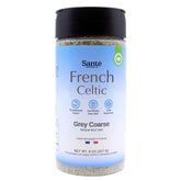 Sante Naturelle Celtic Salt bottle close-up for everyday seasoning