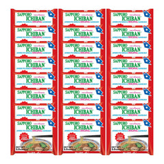 Sapporo Ichiban Original Soy Sauce ramen pack front view, quick meals