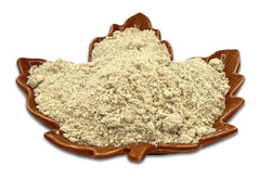 Sapsquatch Maple Sugar granules close-up ideal for topping yogurt.