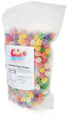 Open bag of spice drops from Sarah's Candy Factory ready to share