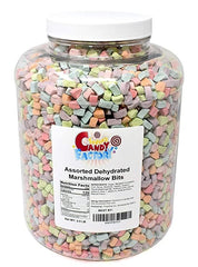 Sarah's Candy Factory colorful marshmallow bits topping cereal for a playful crunch.