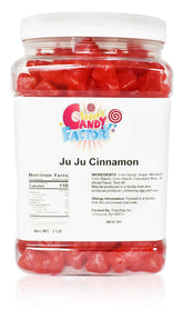 Sarah's Candy Factory licorice bears Ju Ju jar—perfect party favors and nostalgia.