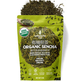 SARASOTA COFFEE & TEA CO. Sencha loose leaf for a bright grassy cup.