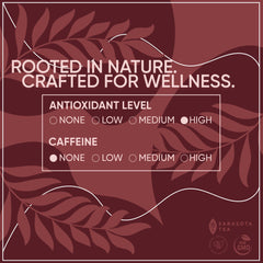 Golden amber cup of Rooibos infusion