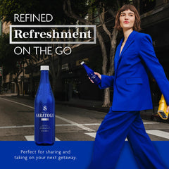 Saratoga on-the-go 28-ounce bottle, ideal for commuters.