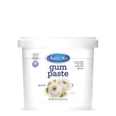 Satin Ice white gum paste 2lb packaging for precise cake decoration