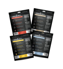 Savage Jerky Co. Bourbon Glaze bacon jerky pack, flavorful, protein-rich snack