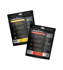 Savage Jerky Co uncured bacon jerky bourbon glaze 2-pack, savory glaze for gatherings