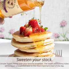 Savannah Bee Tupelo honey tea addition shows enhances hot or iced beverages