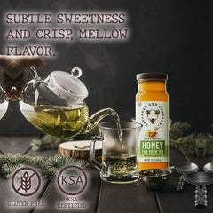 Savannah Bee honey spread on toast for natural sweetness.