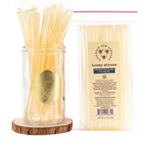 Savannah Bee Company honey straw 50-pack, perfect as a tea drop.