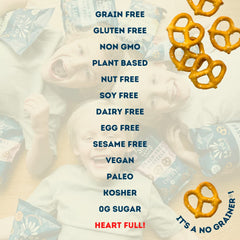 Savor by Suzie vegan keto paleo pretzels made with cassava flour for a low-carb option.