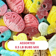Scandylicious Bubs Swedish Candy Mix resealable bag for on-the-go snacking