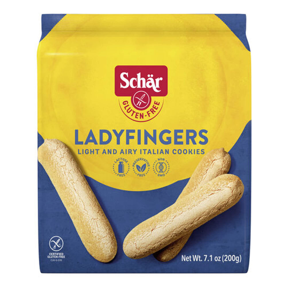 Schar gluten-free ladyfingers pack for gluten-free desserts
