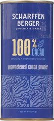 Scharffen Berger steaming hot chocolate cup showcasing cocoa aroma
