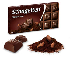 Schogetten dark chocolate with coffee pairing idea for a refined snack.