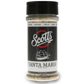 Scotts Santa Maria Seasoning jar close-up for premium flavor