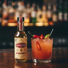 Pour action of Scrappy's Fire Tincture demonstrates precise use for spicy accents.