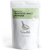 Scratch diastatic malt powder in a jar ready for baking and rising dough