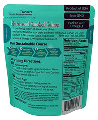 Sea Fare Pacific Smoked Salmon Chowder serving cup demonstrates quick 90-second meal option.