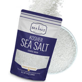 Sea Salt Superstore coarse-grain bottle for even seasoning