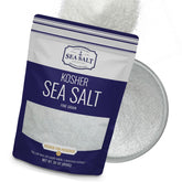 Sea Salt Superstore fine grain kosher salt bag ready for kitchen seasoning