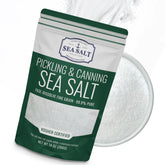 Sea Salt Superstore pickling salt bag with fine grains for even brining