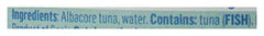 Sea Tales tuna flakes close-up reveal pale pink texture for salads or sandwiches.