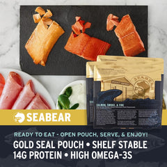 SeaBear coho fillets bring bold, balanced taste for elegant plates.
