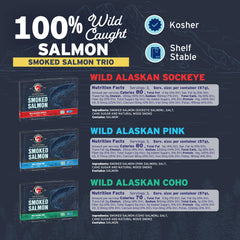 SeaBear sockeye fillets from wild Alaska offering rich, flaky texture.