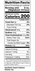 Uncooked edamame fettuccine strands show gluten-free protein-rich option