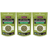 Seapoint Farms edamame wasabi dry roasted in a bowl, crunchy, protein-rich on-the-go snack.