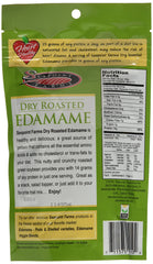 Seapoint Farms edamame wasabi dry roasted pack-3 bags, convenient for meal prep.