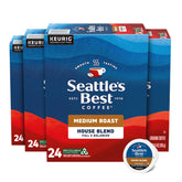 Seattle's Best House Blend box front, ready for a smooth morning routine.