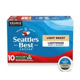 Seattle's Best Lighthouse Blend K-Cup pods ready for quick, fresh brews.